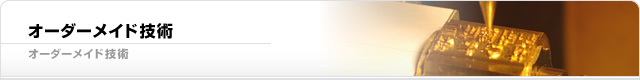 オーダーメイド技術